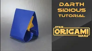Star Wars Origami Tutorial: Darth Sidious