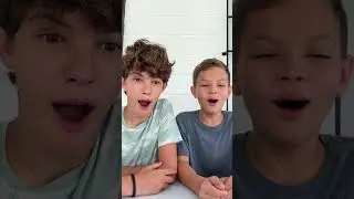 Boys react to best water bottle flips!