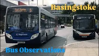 Bus Observations at Basingstoke Station