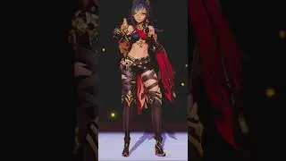【Genshin MMD】Dehya Poke Dance #genshinimpact #mmd #shorts #dehya