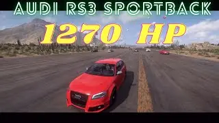 Audi RS3 Sportback INSANE ACCELERATION ( Forza Horizon 5)
