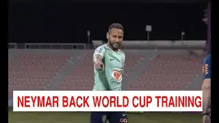 Brazil Training session  BEFORE FACING South Korea match | NEYMAR back to training| World Cup 2022