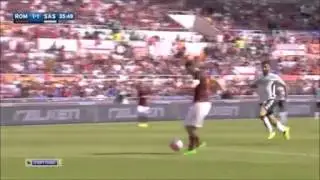 أهداف مباراة روما وساسولو 2-2 كاملة 20/9/2015