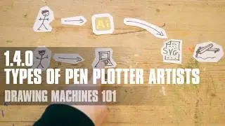 1.4.0 - Types of Pen Plotter Artists | Drawing Machines 101