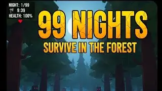 PART 5 ROBLOX GAME 99 NIGHTS SURVIVE IN THE FOREST #gamingvideo 