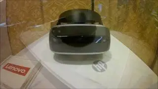 CES 2017: Microsoft Showcase Head Mounted Displays (HMD) for Virtual Reality