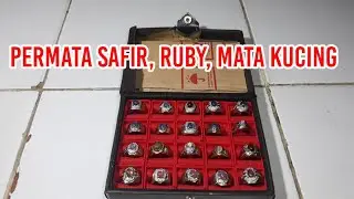 BLUE SAFIR, CAT EYE, RUBY, GREEN, GARNET