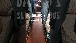 Daewoo Sleeper bus honest review | Would you try? 😲 #sleeperbus #busreview