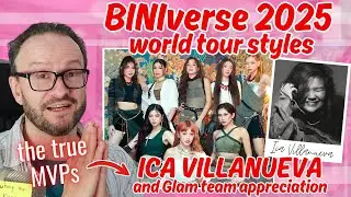 ✨Dedicated to ICA VILLANUEVA, the Glam Team and the STYLES of the BINIVERSE WORLD TOUR 2025