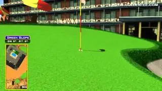 Golden Tee Great Shot on Dusty Bend!
