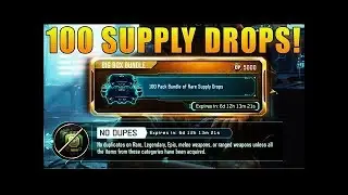 *NEW* BIG BOX BUNDLE REACTION LIVE (BO3 100 RARE SUPPLY DROP OPENING)