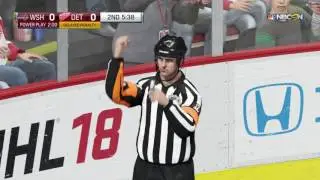 NHL 18 Full Game Red Wings vs. Capitals