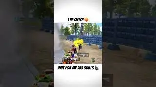 Dbs clutch 1vs4🥵 #bgmi #shorts #1vs4