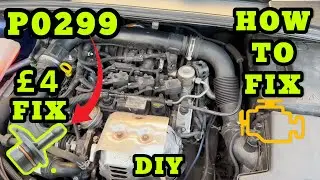 FORD Ecoboost 1.0 1.5 бензин P0299 турбокомпрессор, нагнетатель A, состояние недостаточного надду...