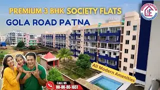 Premium 3 BHK Flats in Society | Ready To Move Flats in Patna 📞 8080801651