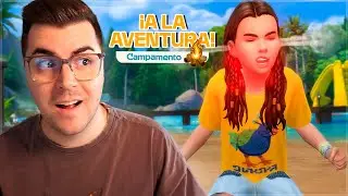 Los CAMPAMENTOS INFANTILES son de lo mejorcito 🏕️🪁 Los Sims 4 ¡A LA AVENTURA!