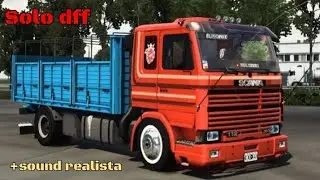 scania 113 frontal chasis acoplado dff y sonido real ronco gta sa android