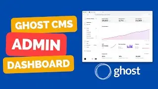 Ghost Admin Panel Overview - Learn - Ghost Learning Management System Theme