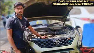 Tata Safari Oil Light Blinking And Service Reminder Warning Light Reset