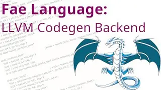 Using my compiler's new LLVM backend