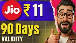 Jio ₹11 Recharge Plan | 90 Days Validity 