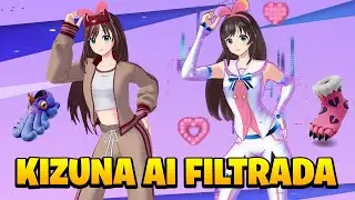 KIZUNA AI Y NUEVAS ZAPATILLAS DESENCRIPTADAS EN FORTNITE!🗣️
