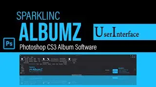 Sparklinc AlbumZ | Album Designing Software | User Interface