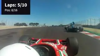 Chevron B32 F5000 Laguna Seca 2023 Monterey Pre-Reunion Race 1