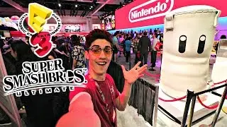 FULL NINTENDO E3 BOOTH TOUR 2018!! *Smash Ultimate, Let's Go Pikachu*