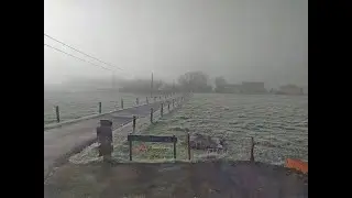Frozen & Foggy Direction to Bruges Belgium