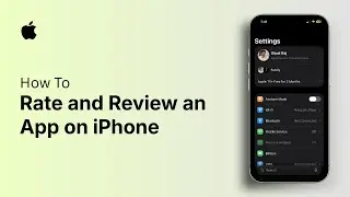 How to Rate and Review an App on iPhone