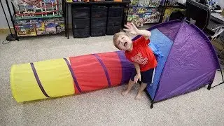 THIS PLAY TENT IS CRAZY!