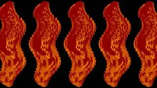 Dancing Geo Flames - [FREE USE] Royalty & Copyright Free Stock Video, VJ Loops, and Effects