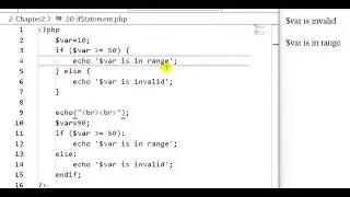 69-PHP Developer: Conditional Control Structure - if statement | Practice