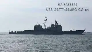 USS Gettysburg (CG 64) Inbound - June 26, 2023 - Norfolk, Virginia