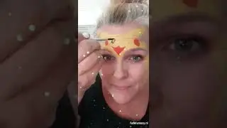 Pikachu facepaint by Face Fantasy | BodyArt