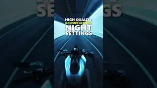 BEST DJI OSMO ACTION 4 NIGHT SETTINGS - HIGH QUALITY 4K NIGHT SETTINGS