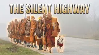 The Silent Highway - A Song for Inner Peace | Walking Monk Journey