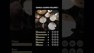@luddy11 with the CongaChops.com Practice Loop App