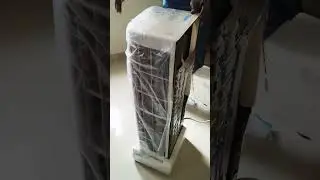Hitachi AC 5 star unboxing and installation#best pofomance isi use