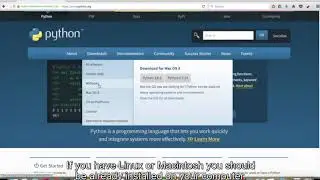 Start with downloading Python (Day 3) in python