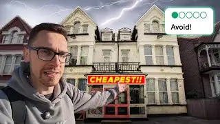 I Stay in the CHEAPEST Hotel in.. SOUTHEND-ON-SEA!
