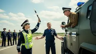 Девушка-инспектор остановила броневик, а в нём груз, который похоронил всю верхушку МВД.