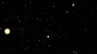Clean Star-Field ~1 hour~ FREE HD  Motion Background JK video effects relaxing video