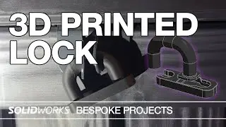 Can a 3D Printed Lock Actually Work?  Designed in SolidWorks