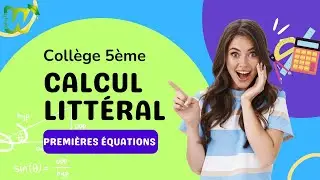 Maths Collège - Le Calcul littéral c'est quoi? EXPLICATIONS
