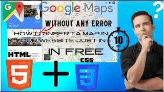 Easiest Way to Add a Google Map to Your Website | No Coding Required!|Error  free| click now