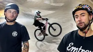 THE ROOF WAS TOO LOW&hellip; HUGE BMX CRASH