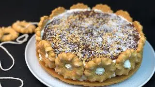 Questo dolce fa impazzire il mondo! troppo Buona! TORTA FREDDA senza COTTURA senza Gelatina #3d