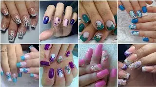flower designs for nails 2023/easy nails designs simple/bridal nails deaigns/nail art/nails designs